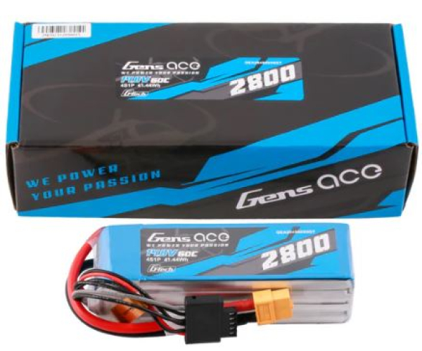 GEA284S60X6GT Lipo 14,8/2800 Soaring-60C"GT" XT60/XH
